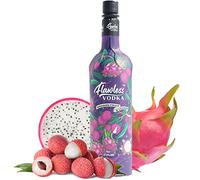 Dragon fruit and Lychee Flawless Vodka 70cl 37.5% ABV Small Batch Craft Flavoured Vodka | Triple Distilled With Natural Tasting Fruit Flavours | Vegan Friendly Vodka | Sustainable Bottle Packaging.