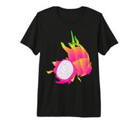 Dragon Fruit Pitahaya Strawberry Pear Tropical Fruit Premium T-Shirt
