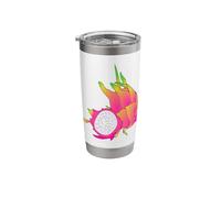 Dragon Fruit Pitahaya Strawberry Pear Tropical Fruit Stainless Steel Insulated Tumbler