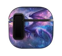 Dragon G-alaxy Headphone & Earphone Cases Compatible with Airpod 4 Scratch-Resistant PC Protective Cover with Secure Buckle