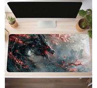 Dragon Gaming Mouse Mat Black Large Mouse Pad 800x300x3 mm XXL Mousepad Desk Mat Improved Precision and Speed Rubber Base for Stable Grip on Smooth Surfaces Table Pad PjY13477 3-2