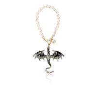 Dragon Gifts for Women - Car Charm Hanging for Rear View Mirror, Dragon Car Accessories, Elegant Dragons Sun Catcher,Car Hanging Accessories,Fantasy Dragons Lover Ornament Suncatcher for Cars (GRAY)