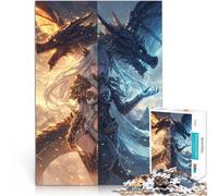 Dragon Girljigsaw 2000 pieces for teenagers Help the brain exercise addictive toys to cultivate patience Great gifts and toys 70x100cm