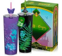 Dragon Glassware x Wicked: for Good Stainless Steel Tumbler, 24 oz 2-Pack
