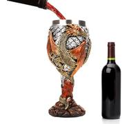 Dragon Goblet - Medieval Stainless Steel Drinking Cup Goblets Creative and Multipurpose Medieval Goblets for Daily Drinking or Gathering