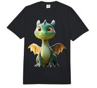 Dragon Green Little Baby Dragons Love Cute Dragon Comfort Colors Adult Heavyweight T-Shirt