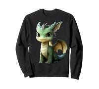 Dragon Green Little Baby Dragons Love Cute Dragon Sweatshirt