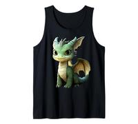 Dragon Green Little Baby Dragons Love Cute Dragon Tank Top