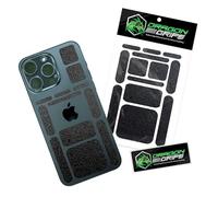 Dragon Grips Grip Tape Cell Phone Mouse Stickers Black 13 pc Multi-Purpose Set Rubberized Stickers. Rubber Adhesive Strips for Phone, Laptop, iPad, iPhone, Tablets & Gaming