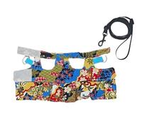 Dragon Harness & Leashes, Bearded Dragon Harness,Amphibious Vectors - Reptile Amphibians Supplies, Adjustable Soft Leashes for Guinea Pigs, Walking Ferrets