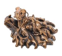 Dragon Head Decor Coffee Fountain Faucet Resin Wall Mounted Garden