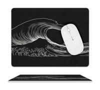 Dragon-Head Wave Leather Mouse Pad Mouse Mat