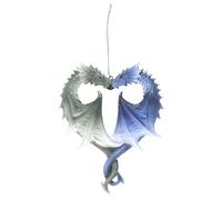 Dragon Heart Hanging Ornament Anne Stokes Mid Blue One Size