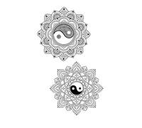 Dragon Herbal Semi-Permanent Tattoo Stickers, Sweat-Resistant Waterproof Tattoo Stickers(18)