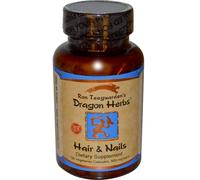 Dragon Herbs Hair & Nails 500 mg 100 Veggie Caps