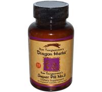 Dragon Herbs, Super Pill No. 2, 420 mg Each, 60 Veggie Caps
