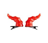 Dragon Horn Barrettes Devil Cosplay Girl Barrettes Devil Headwear Cosplay Spring Festival Costume Hairpin