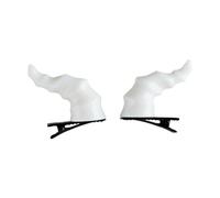 Dragon Horn Barrettes Devil Cosplay Girl Headwear Spring Festival Costume Hairpin