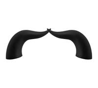 Dragon Horn Car Roof Decoration - 2 Pack Vehicle Auto Decor for Trucks, Road Trips with Distinct Dragon Design, Roofing Ornaments for Owners, Automotive Enthusiasts, Holiday Events, Black