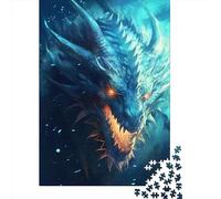Dragon Ice Puzzles 1000 Pieces Wooden Puzzles for Adults And Teenager Family Game Christmas Eve Gifts 1000pcs (38x26cm)