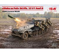ICM Stuka zu Fuß Sd.Kfz. 251/1 Ausf.B 1:35 WWII German Rocket Launcher Kit