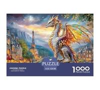 Dragon in ParisGargantuan Jigsaw Puzzles for Adults Comprising 1000 Advanced And Ruthlessly Difficult Challenging Puzzle Game Pieces - Forged to Be An Heirloom-Quality Gift Jigsaw Puzzles for Adults