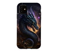 Dragon in space a legend meets sci-fi Case for iPhone 11