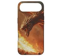 Dragon Inferno The Wrath of the Fiery Fire Medieval Fantasy Case for iPhone Air