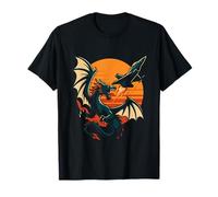 Dragon Jet Fighter Epic Battle Fantasy T-Shirt