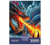 Dragon Jigsaw Puzzle Adult And Children Educational Games Gifts Rainy Days Fun Activities Birthday Jumbo Age 12+ for Adults 38x26cm/1000pcs