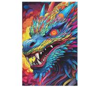 Dragon Jigsaw Puzzles for Adults 1000 Pieces Puzzle Brain Teaser And Children Premium Quality Wooden 78×53cm