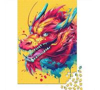 Dragon Jigsaw Puzzles Game Adult 1000 Piece Jigsaw Paper Creative Jigsaw Puzzle Decompressing Game 1000pcs (38x26cm)