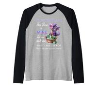 Dragon Just So We are Clear This Yarn is Mine Funny Knitting Raglan Baseball Tee
