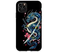 Dragon Katana Case for Japanese Mythology Art fans Case for iPhone 11 Pro Max