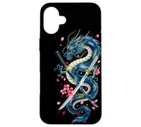 Dragon Katana Case for Japanese Mythology Art fans Case for iPhone 16 Plus