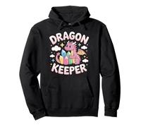 Dragon Keeper Fantasy Crystals Magical Pullover Hoodie