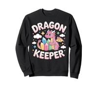 Dragon Keeper Fantasy Crystals Magical Sweatshirt