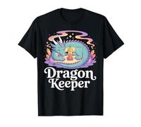 Dragon Keeper Fantasy Crystals Magical T-Shirt