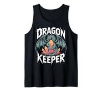 Dragon Keeper Fantasy Crystals Magical Tank Top