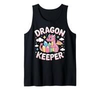 Dragon Keeper Fantasy Crystals Magical Tank Top