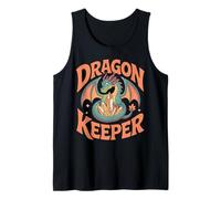 Dragon Keeper Fantasy Crystals Magical Tank Top