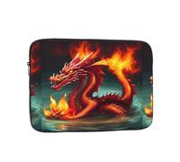 Dragon King in Fire Laptop Bag Handheld Portable Briefcase Shockproof Protective Sleeve Computer Inner Bag for 13 inch inch Laptop
