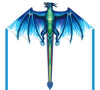 Dragon Kite for Kids and Adults-Easy to Fly for Beginners