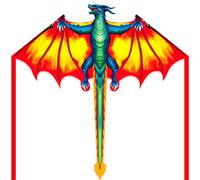 Dragon Kite for Kids and Adults-Easy to Fly for Beginners
