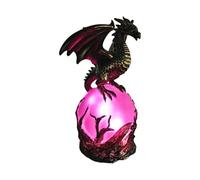 Dragon Lamp,Decorative Resin Gothic Dragon Egg | USB Novelty Animal Table Lamp | for Home Bedroom Bedside Nightstand Living Room Coffee Table Bookshelf Cabinet