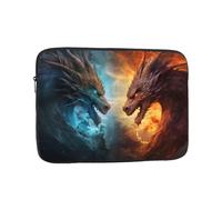 Dragon Laptop Case 12 Inch Fantasy Animal Laptop Bag for Women Men, Water-Resistant Business Computer Carrying Bag Shockproof Notebook Sleeve