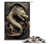 Dragon Lord Art Deco Jigsaw Puzzles for Adults Piece Jigsaw Puzzles for Adults for Birthdays And Holidays 1000 PCS(75x50cm)