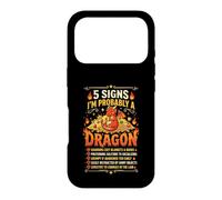 Dragon Lover Cute Funny Book Dragon Fantasy Case for iPhone 17 Pro