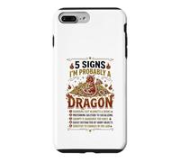 Dragon Lover Cute Funny Book Dragon Fantasy Case for iPhone 7 Plus/8 Plus