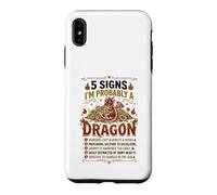 Dragon Lover Cute Funny Book Dragon Fantasy Case for iPhone XS Max